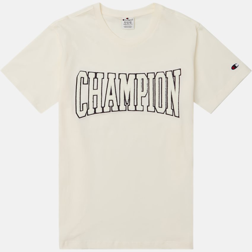 Champion T-shirts CREWNECK T-SHIRT 217172 OFF WHITE